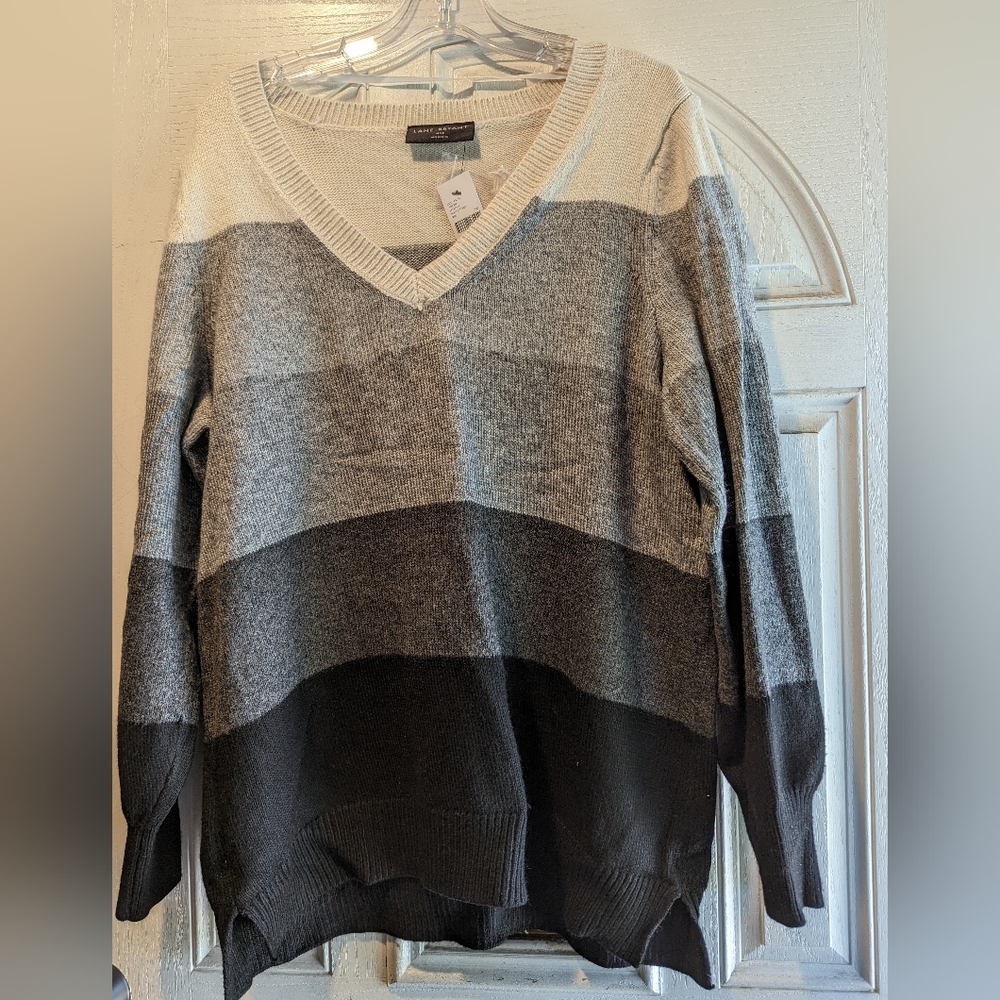 Women's striped sweater